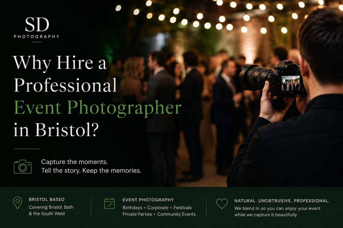 Why Hire a Professional Event Photographer in Bristol?